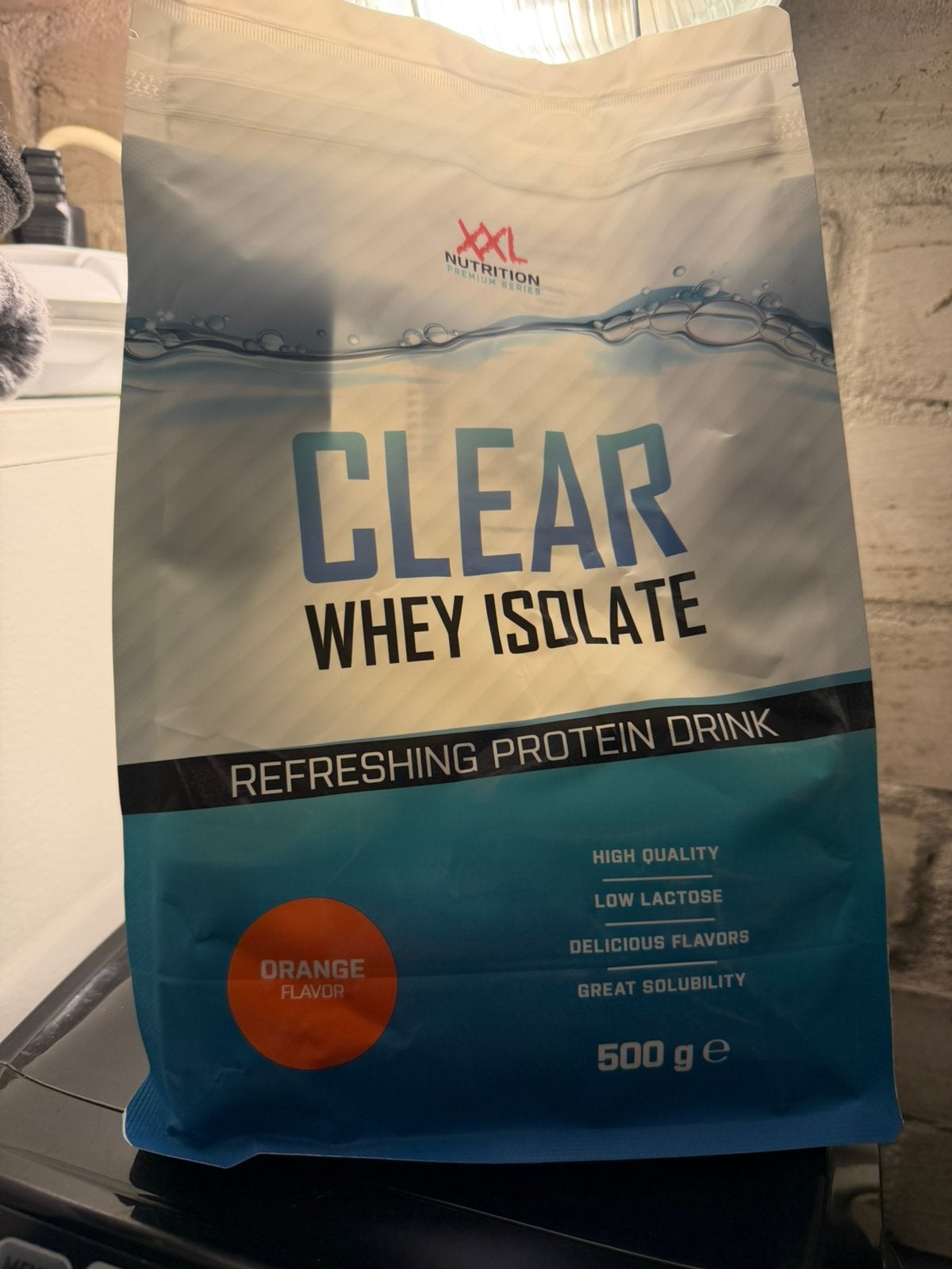 XXL Nutrition Clear Whey Isolate Orange (500g), Ophalen of Verzenden, Nieuw, Poeder of Drank