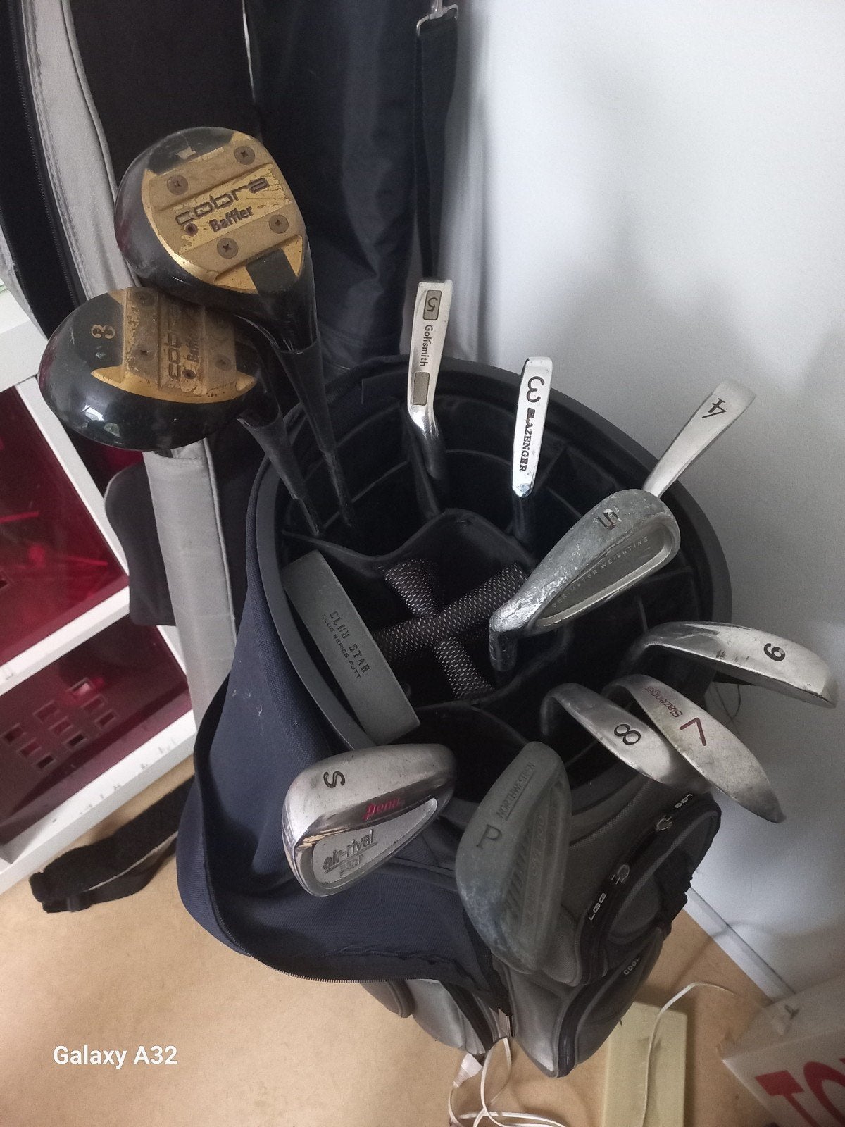 Dames Golfset met graphite shafts voor ijzers, Sport en Fitness, Golf, Ophalen, Gebruikt, Set, Overige merken