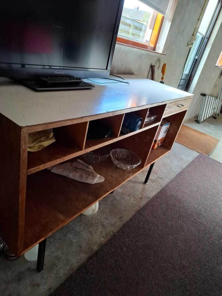 Werktafel paktafel werkbank tafel schuur, Doe-het-zelf en Verbouw, Werkbanken, Ophalen, Gebruikt