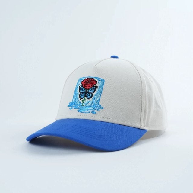 FITYMIADLM Snapback – Beige/Blue, Ophalen of Verzenden, Nieuw, One size fits all, Pet