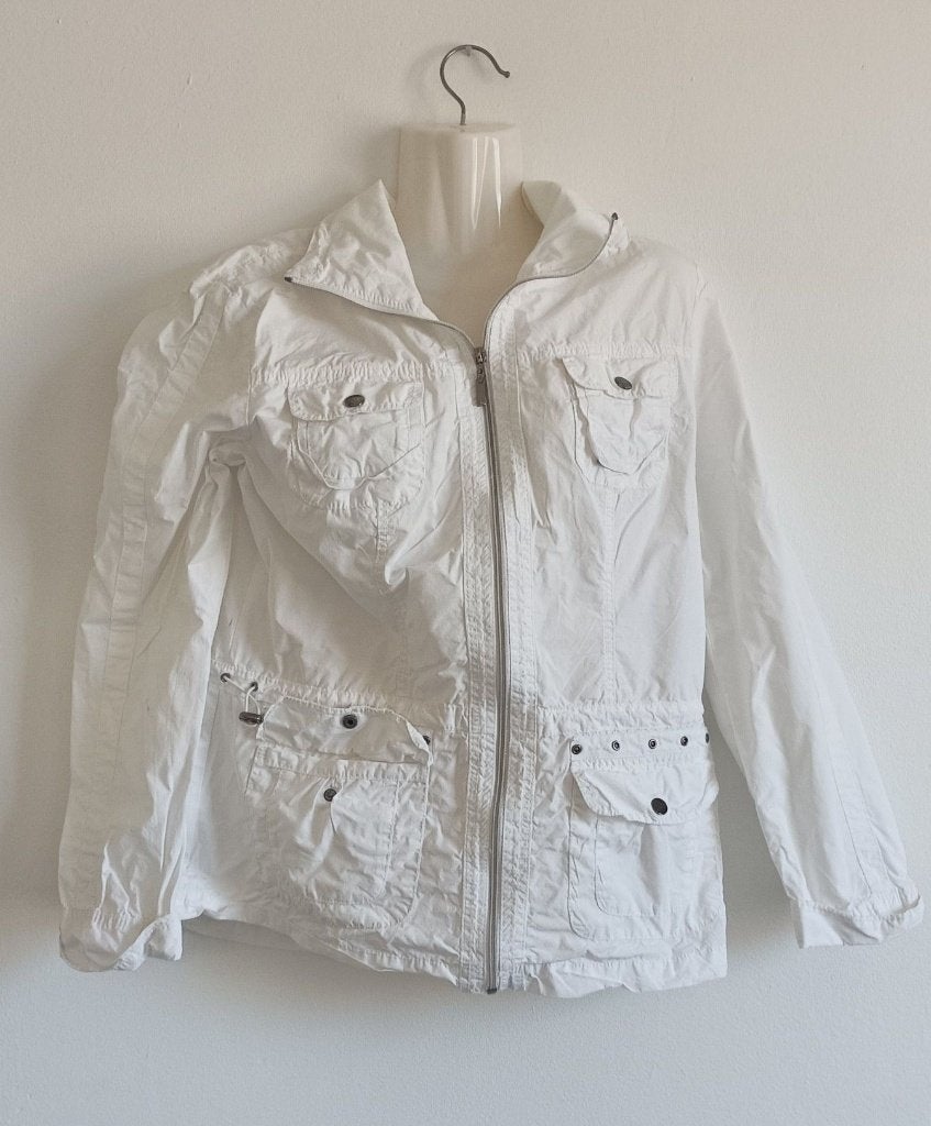 witte yessica zomerjas maat 44, Maat 42/44 (L), Ophalen of Verzenden, Gedragen, Wit