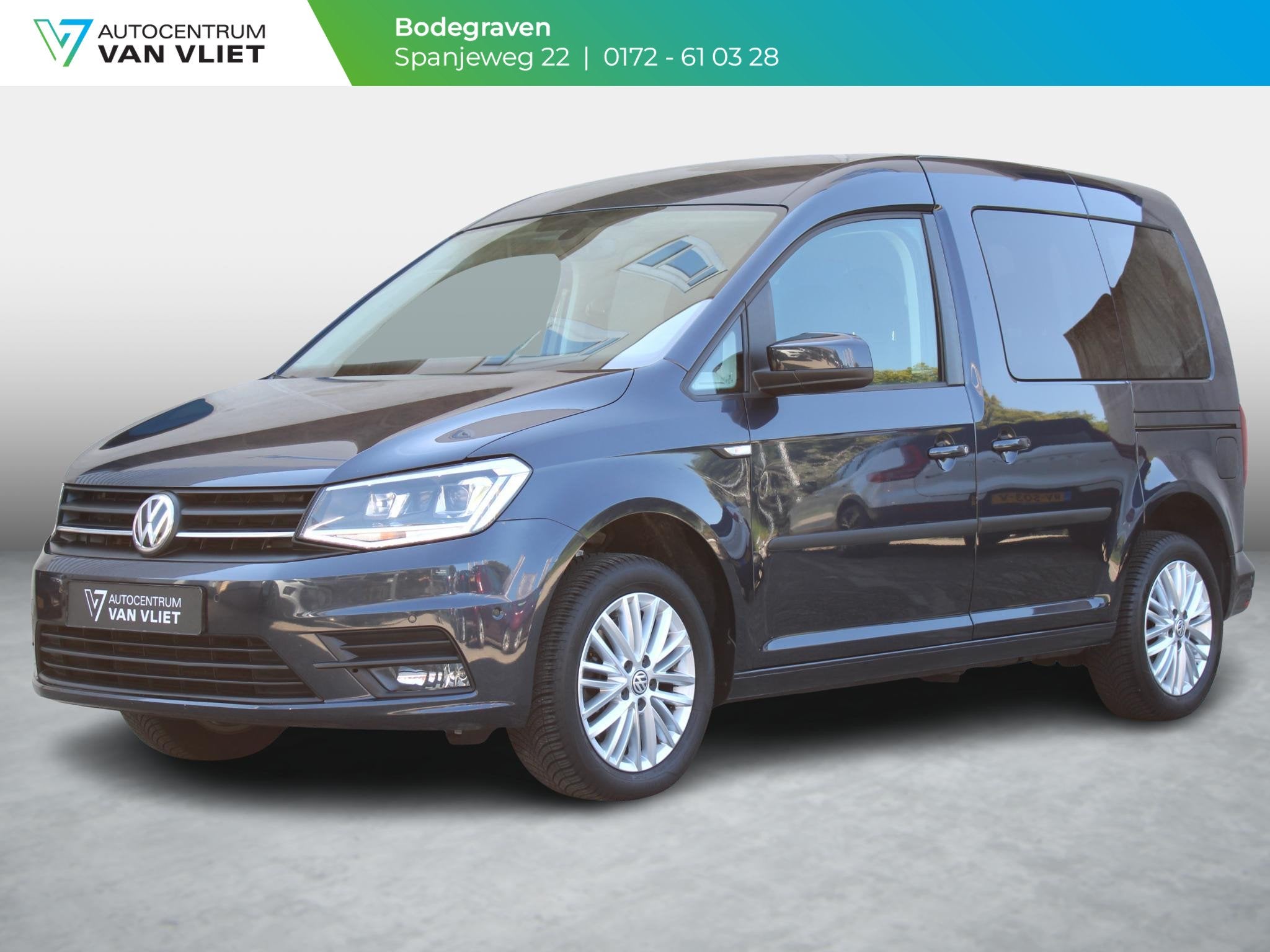 Volkswagen Caddy 1.4 TSI Trendline | 12 MAANDEN BOVAG GARANT, Auto's, 12 maanden, Gebruikt, 4 cilinders, Blauw