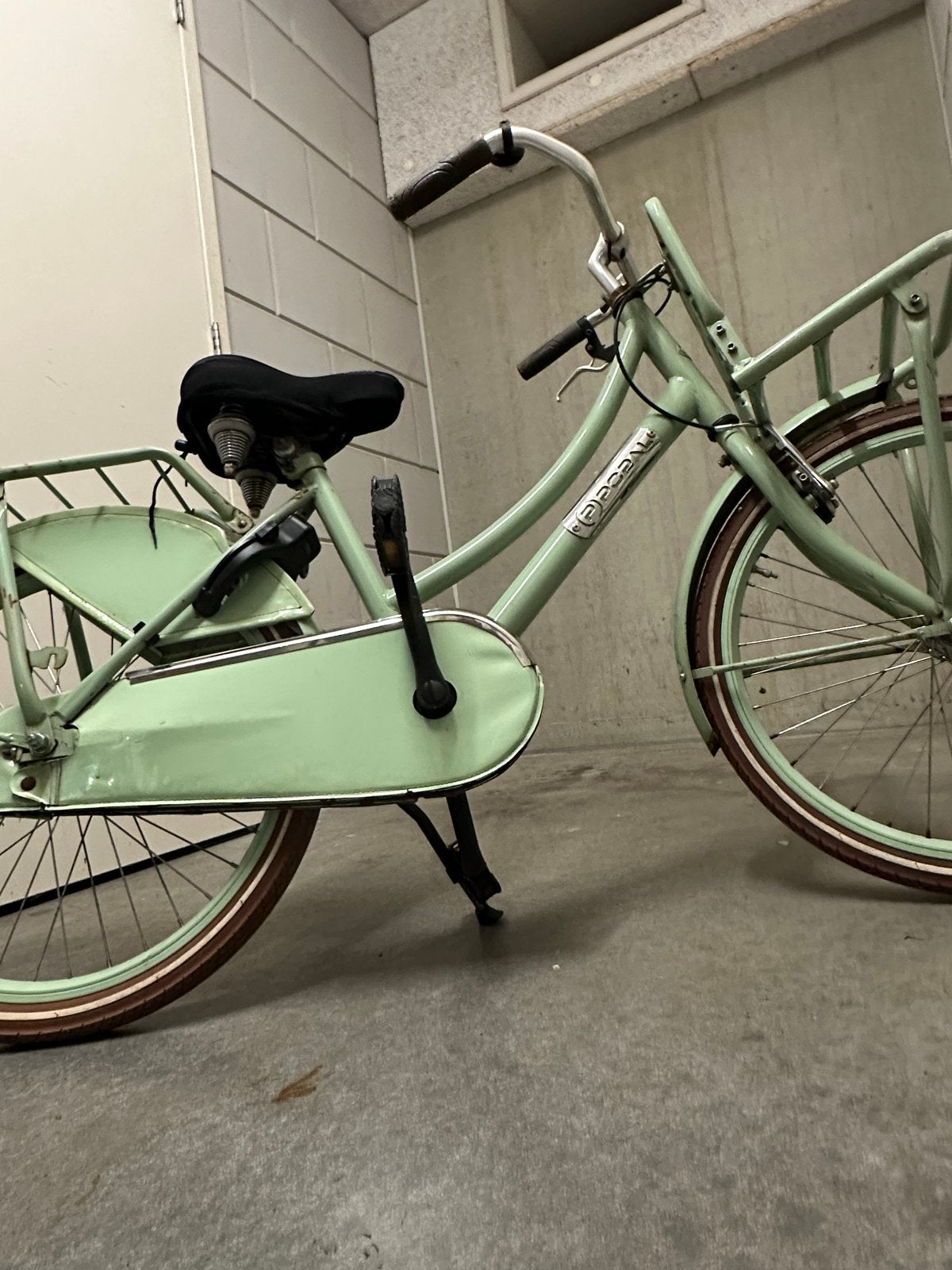 Popal Daily Dutch Basic fiets - Lichtgroen, Fietsen en Brommers, Fietsen | Dames | Damesfietsen, Gebruikt, Overige merken, 50 tot 53 cm