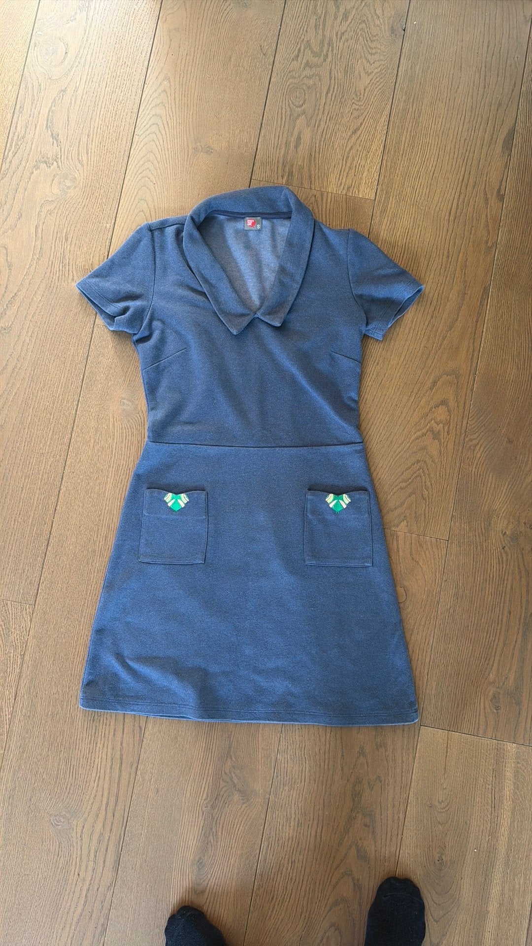 Who's That Girl jurk maat S, Ophalen, Blauw, Zo goed als nieuw, Maat 36 (S)