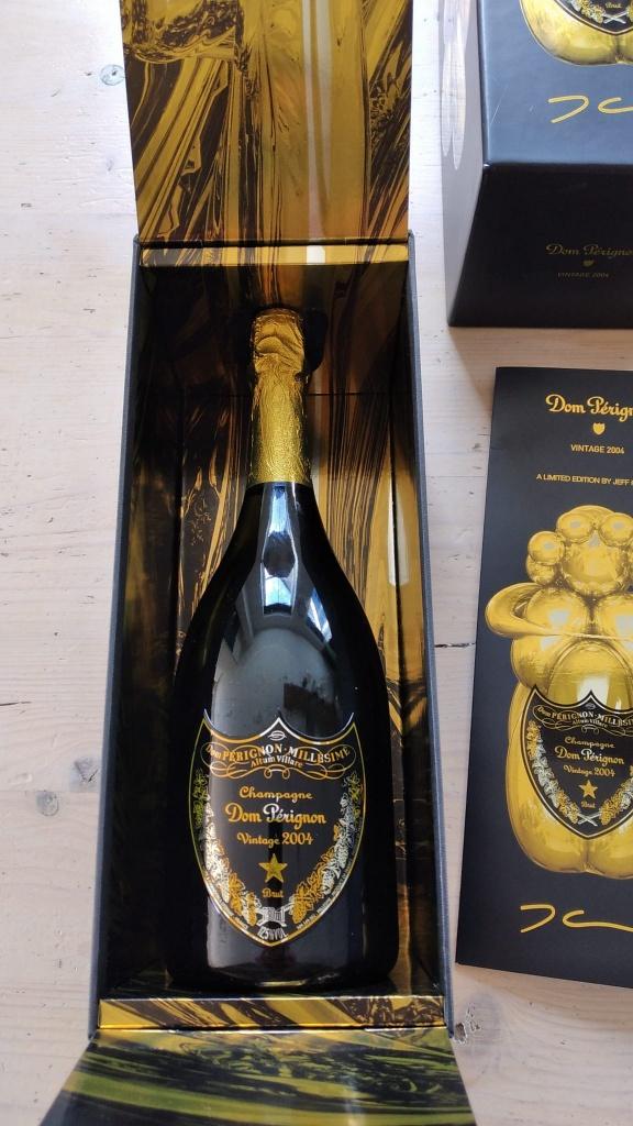 Dom Pérignon Vintage 2004 Jeff Koons Balloon Venus Limit. Ed, Ophalen, Frankrijk, Nieuw, Champagne