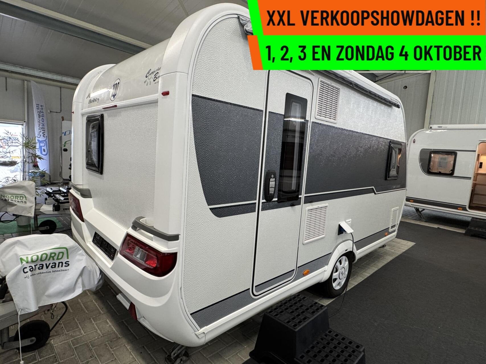 Hobby 400 SFE DE LUXE, FRANSBED, TREINZIT, MOVER, VOORTENT, Hobby, Bedrijf, Treinzit, Tot en met 3