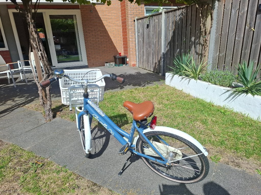 24 inch Gazelle meiden fiets, Fietsen en Brommers, Terugtraprem, Versnellingen, Ophalen of Verzenden, Gazelle