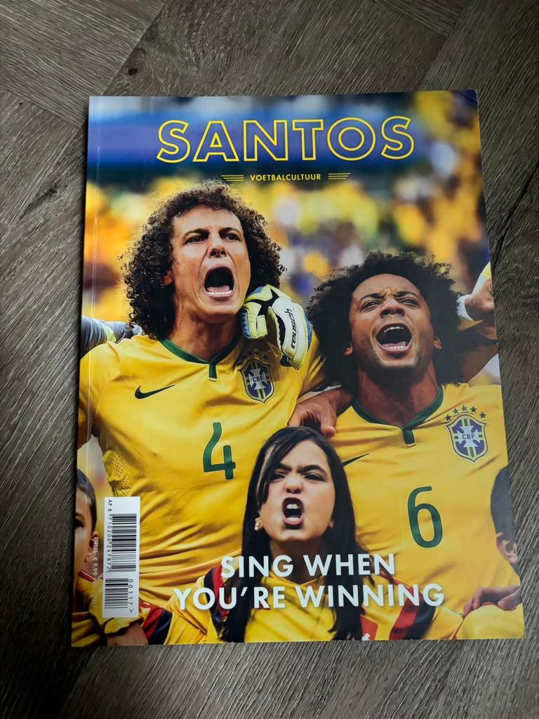 Santos Magazine NR 5, Ophalen of Verzenden, Buitenlandse clubs, Boek of Tijdschrift