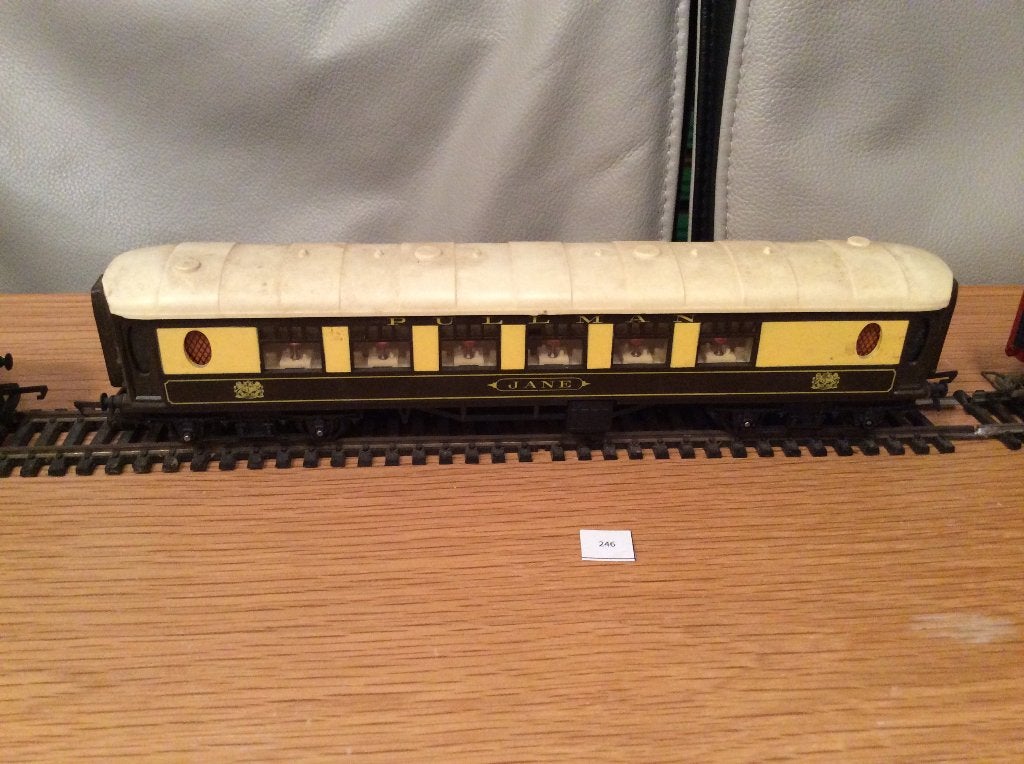 Triang Pullman Jane rijtuigset - vintage modelspoor, Overige merken, Gebruikt, Gelijkstroom of Wisselstroom, Wagon