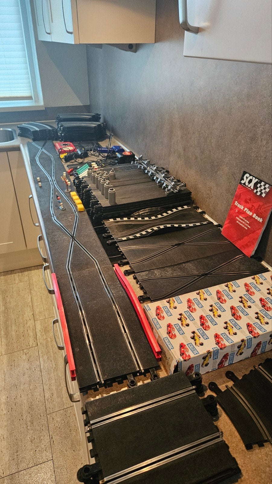Scalextric uitbreiding.77 baandelen en toebehoren, Overige merken, Racebaan, Zelf te bouwen, Ophalen of Verzenden