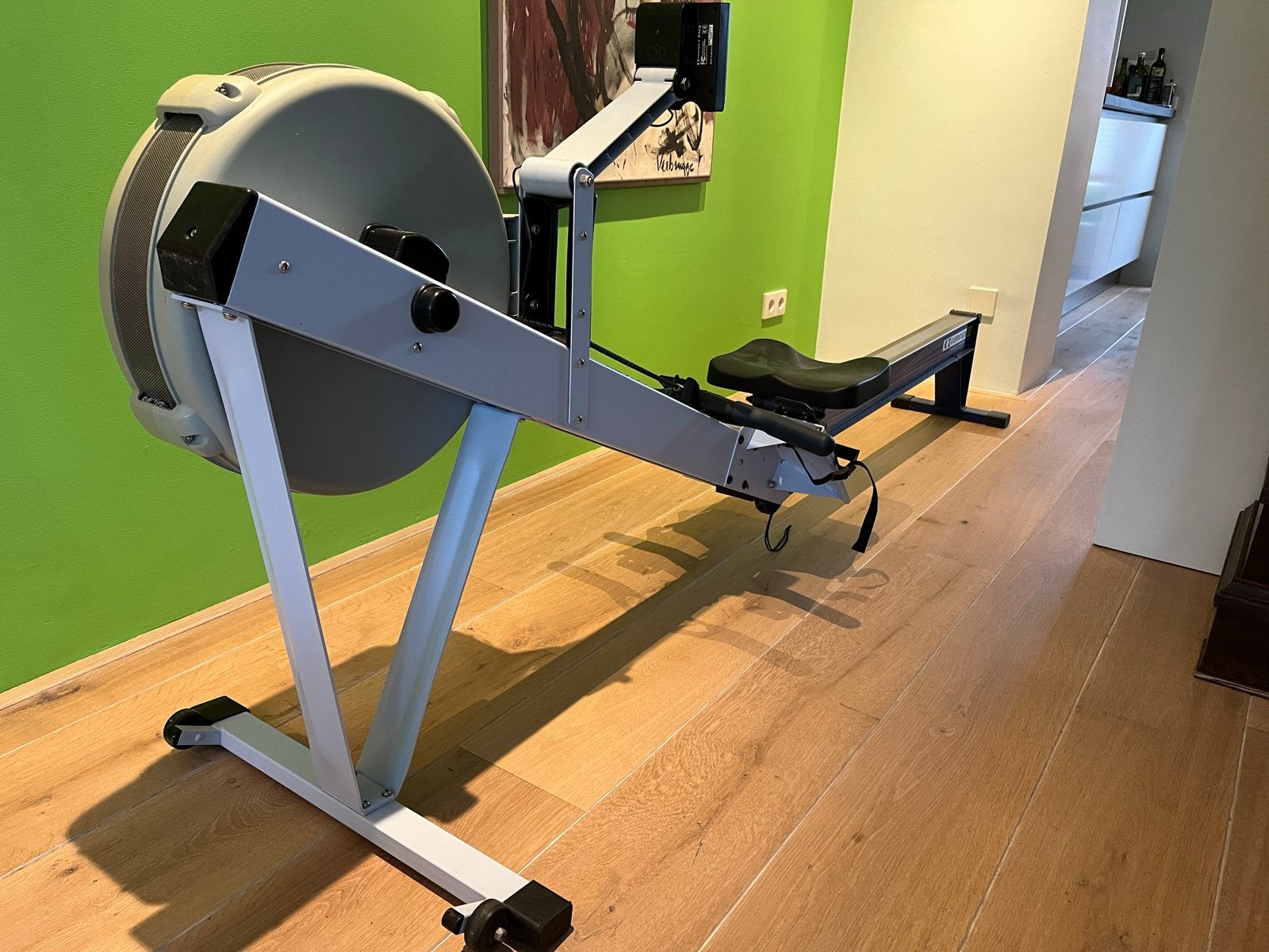 Concept 2 Roeitrainer PM3 - Topconditie, Ophalen, Armen, Zo goed als nieuw, Metaal