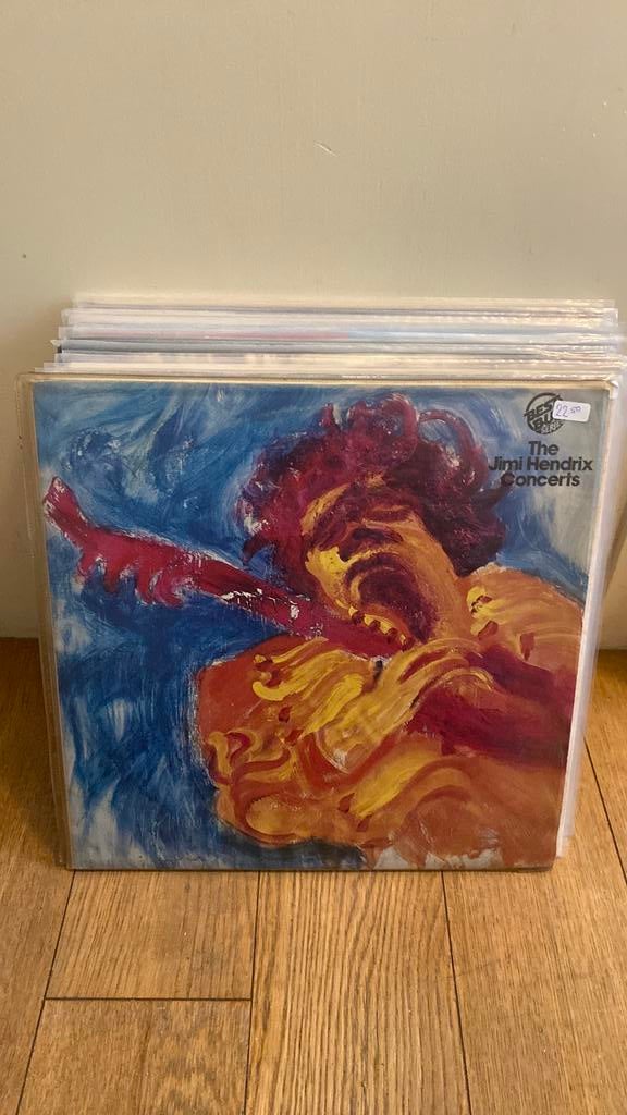 2lp the jimi hendrix concerts, Ophalen of Verzenden, Zo goed als nieuw, Overige formaten, Poprock