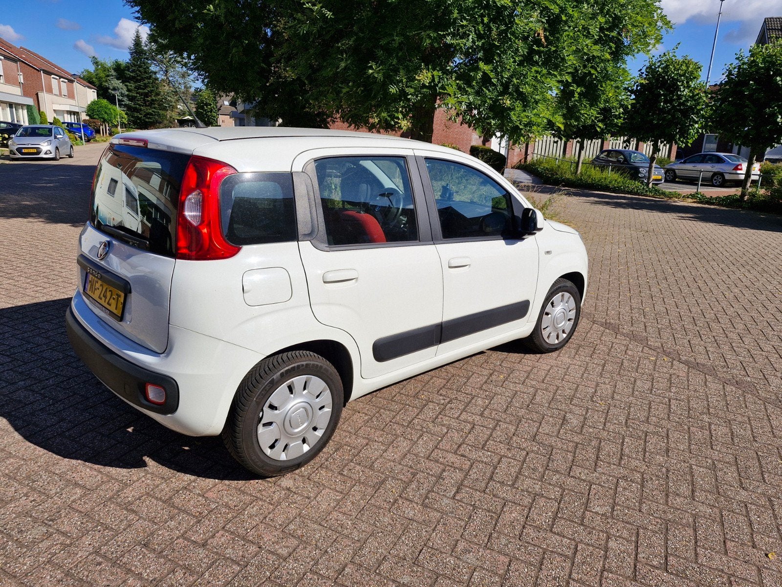 Fiat Panda 1.2 69PK 2017 Wit, Wit, Origineel Nederlands, Handgeschakeld, Particulier