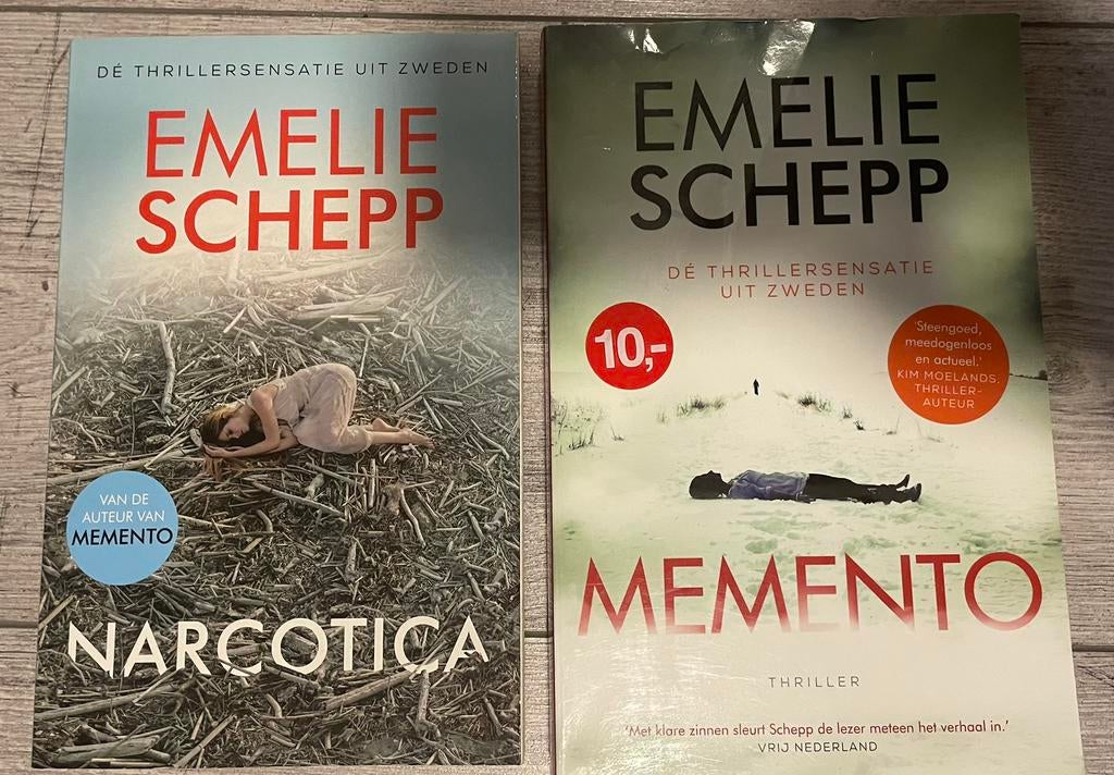 Emelie Schepp (2x), Boeken, Ophalen of Verzenden, Zo goed als nieuw