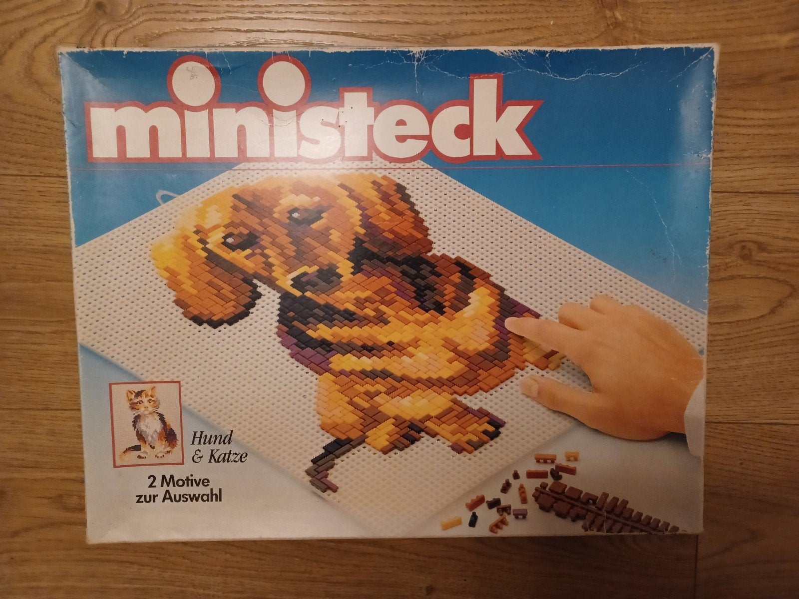 Ministeck set met hond en kat motieven en extra's, Ophalen of Verzenden, Zo goed als nieuw