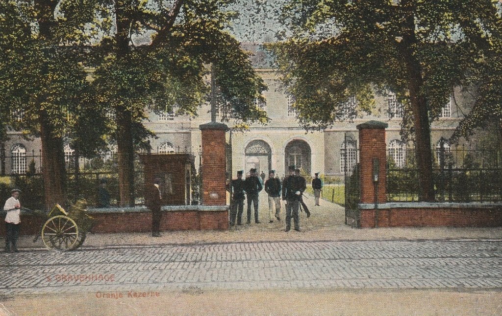 Den Haag    Oranje Kazerne, Ophalen of Verzenden, Voor 1920, Gelopen, Zuid-Holland