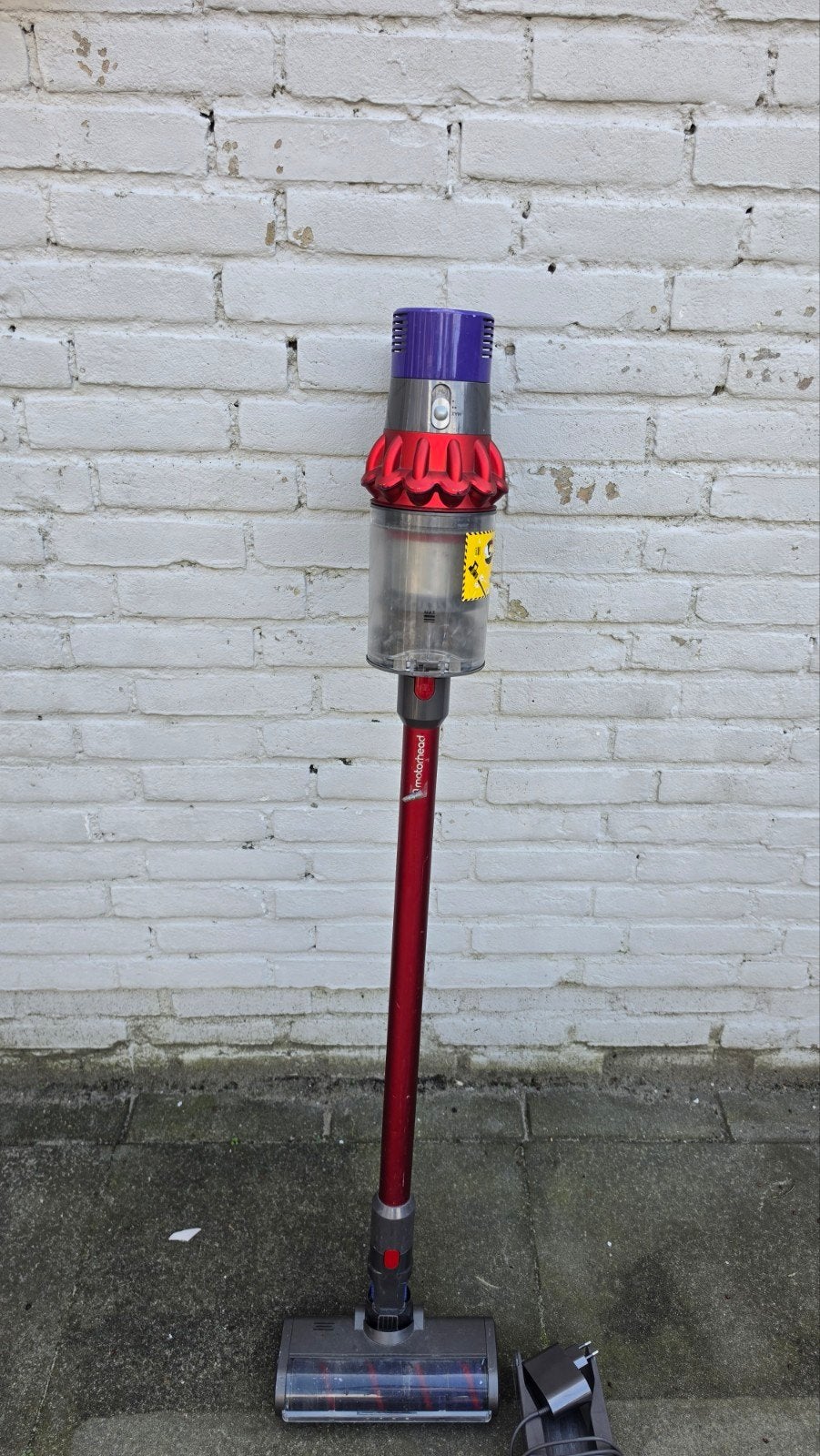 Dyson V12 Detect Slim snoerloze steelstofzuiger, Gebruikt, Draadloos, Ophalen of Verzenden, Dyson
