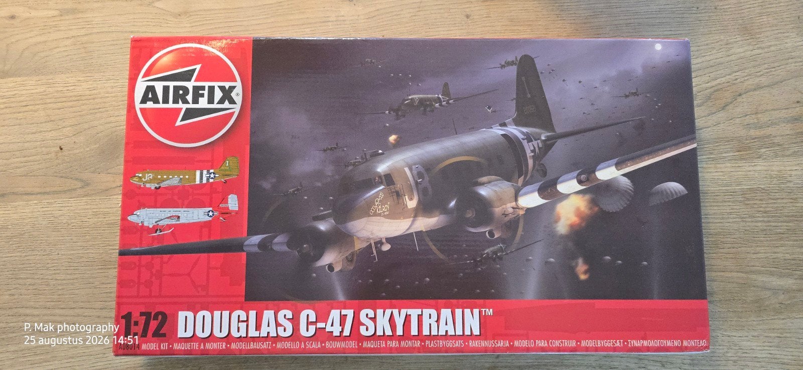 Douglas C-47 Skytrain Airfix 1:72 A08014, Overige merken, 1:72 tot 1:144, Nieuw, Ophalen of Verzenden