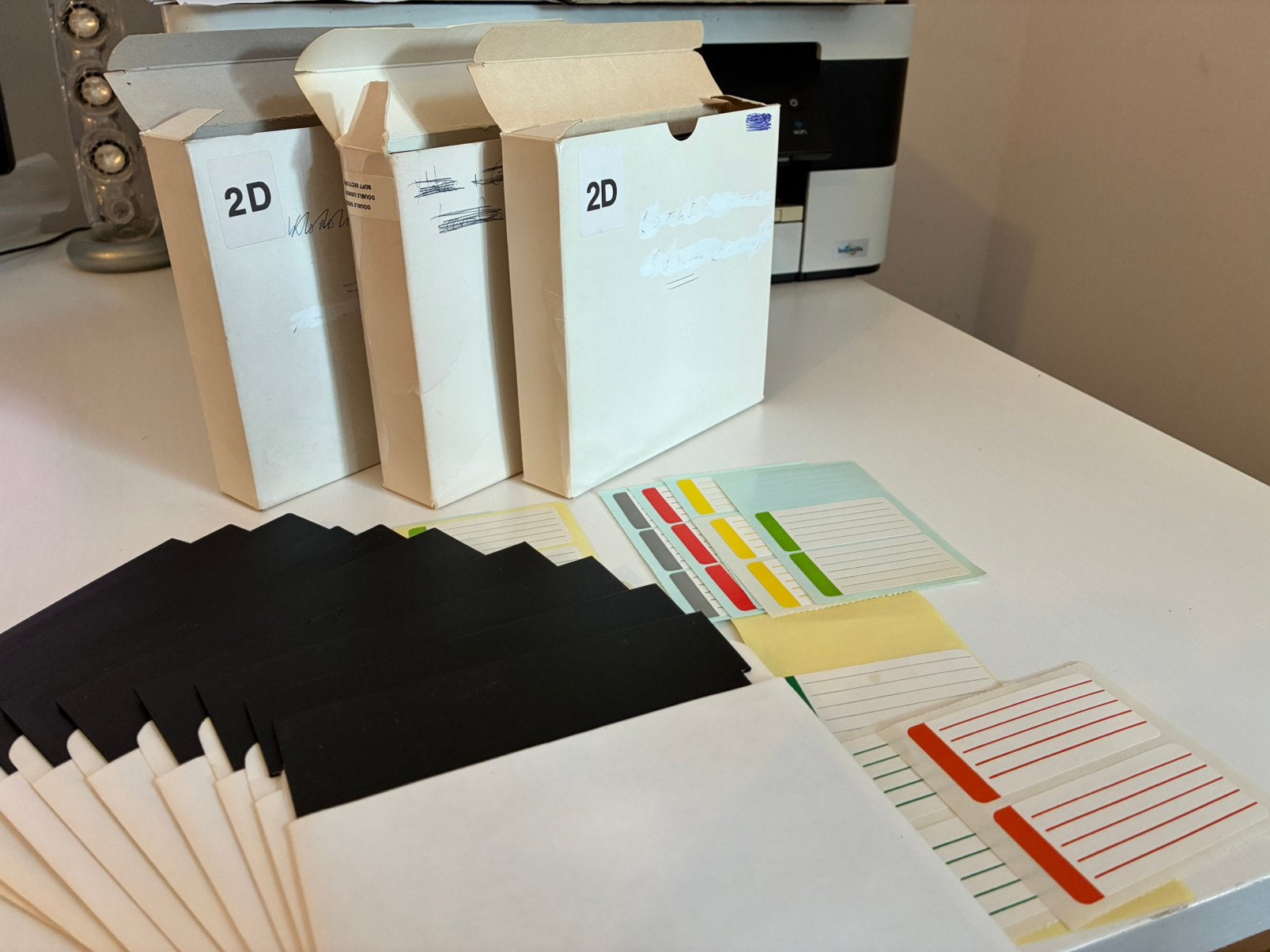 5,25" floppy disks, 360kB white label., Ophalen of Verzenden