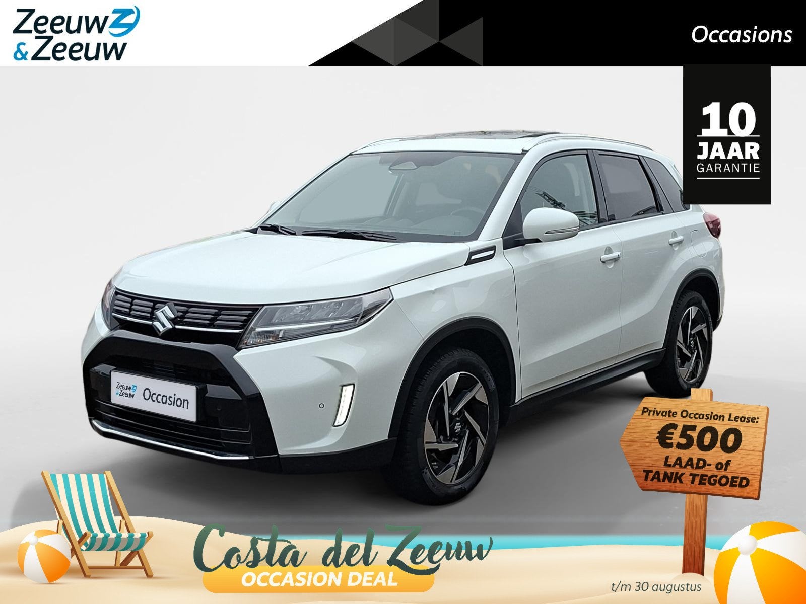 Suzuki Vitara 1.5 Hybrid Style automaat | Kantel / schuifdak, Auto's, Suzuki, Gebruikt, 4 cilinders, 400 kg, 116 pk