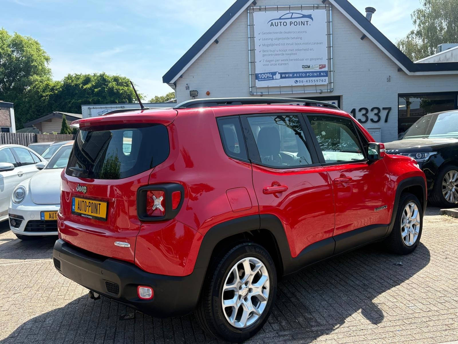 Jeep Renegade 1.4 PANORAMA/NAVI/CRUISE/TREKHAAK/, Voorwielaandrijving, Gebruikt, 4 cilinders, 400 kg