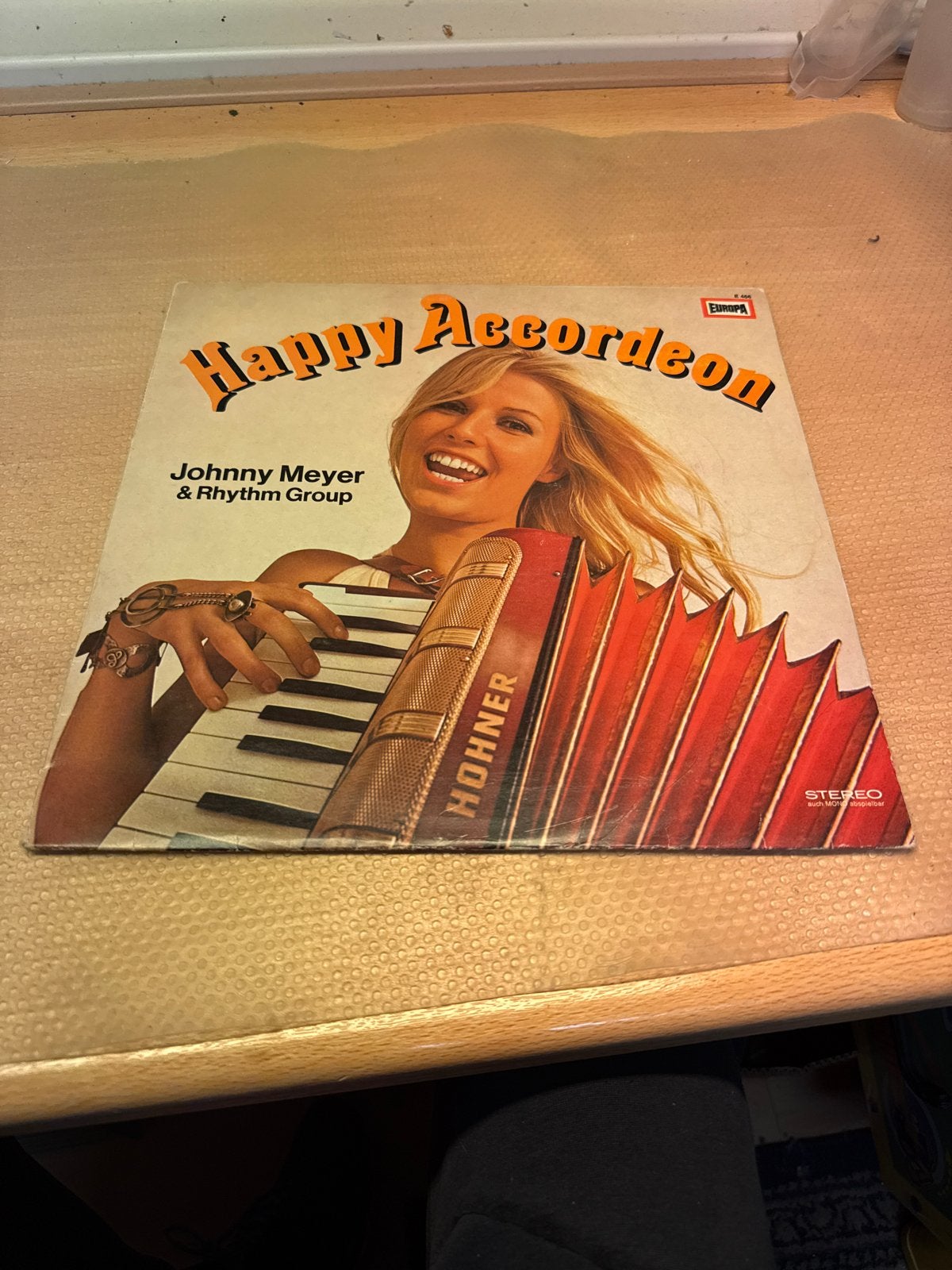 Happy Accordeon - Johnny Meyer & Rhythm Group LP, Ophalen, LP, Gebruikt, Overige genres