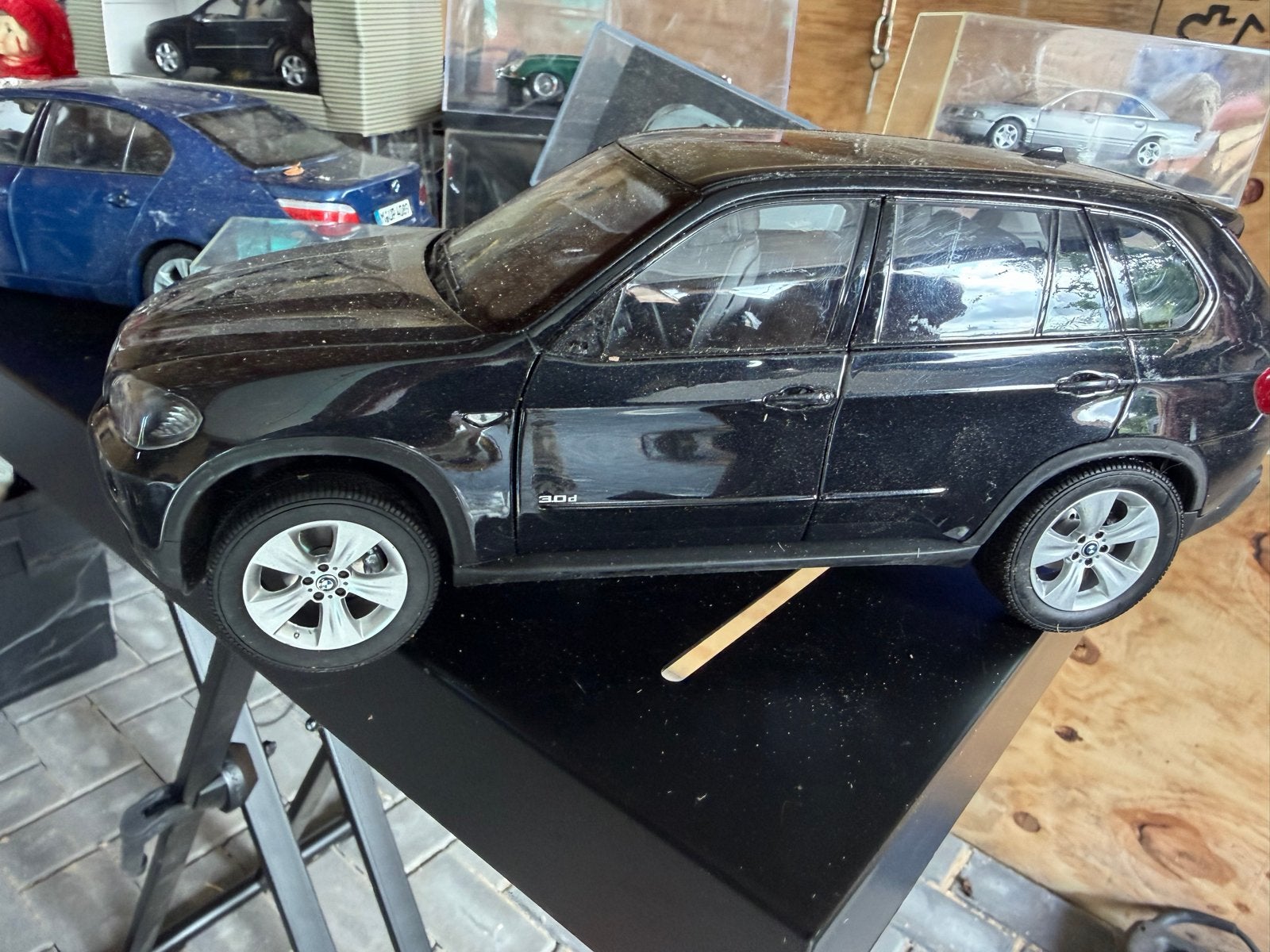 Diverse modelauto's - BMW, Porsche, Mercedes-Benz, Gebruikt, Auto, 1:32 tot 1:50, Ophalen