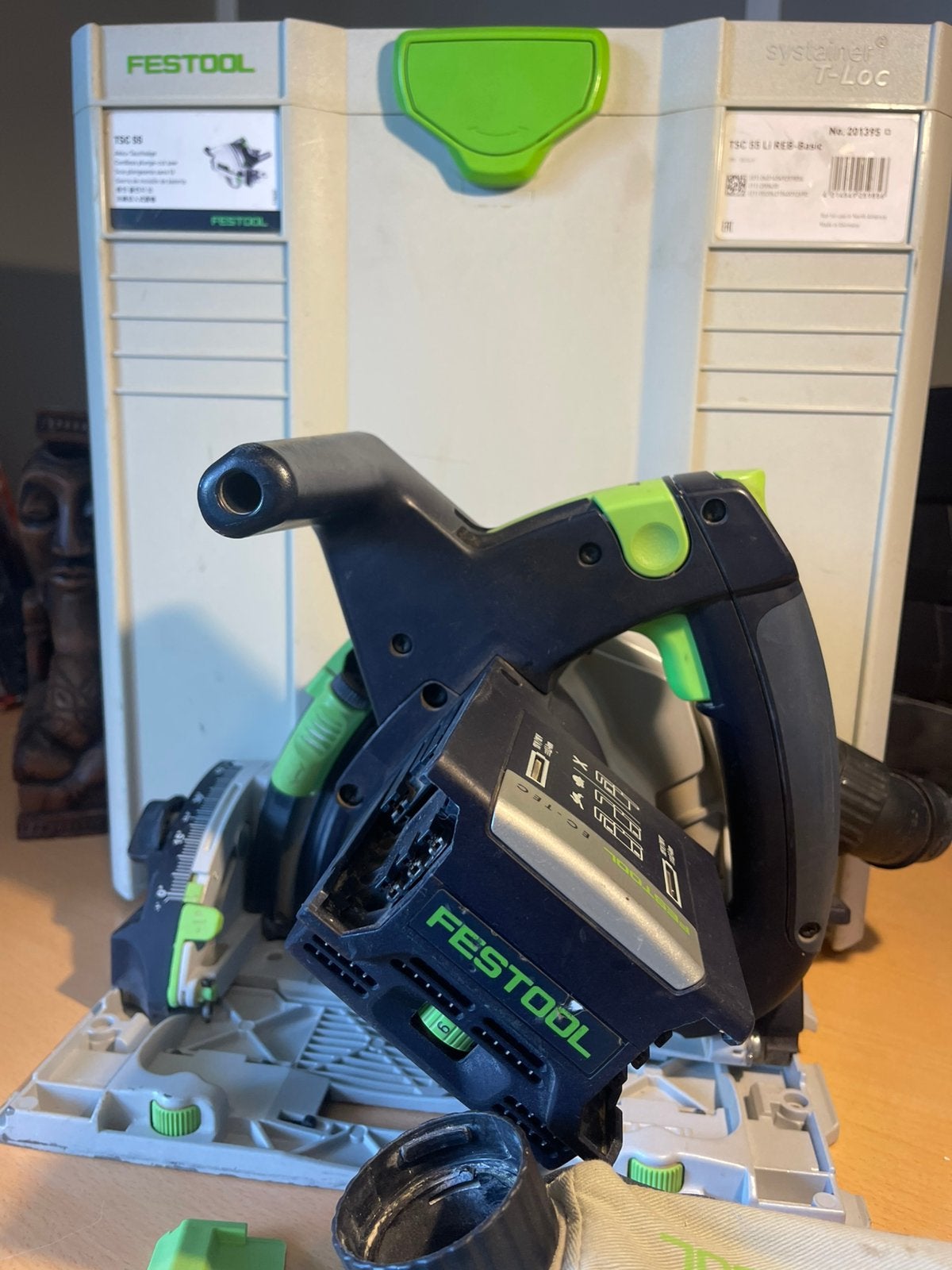 ⭐️ Festool TSC 55 REB basic body ⭐️, Doe-het-zelf en Verbouw, Decoupeerzaag, Ophalen of Verzenden, Zo goed als nieuw, 30 tot 70 mm