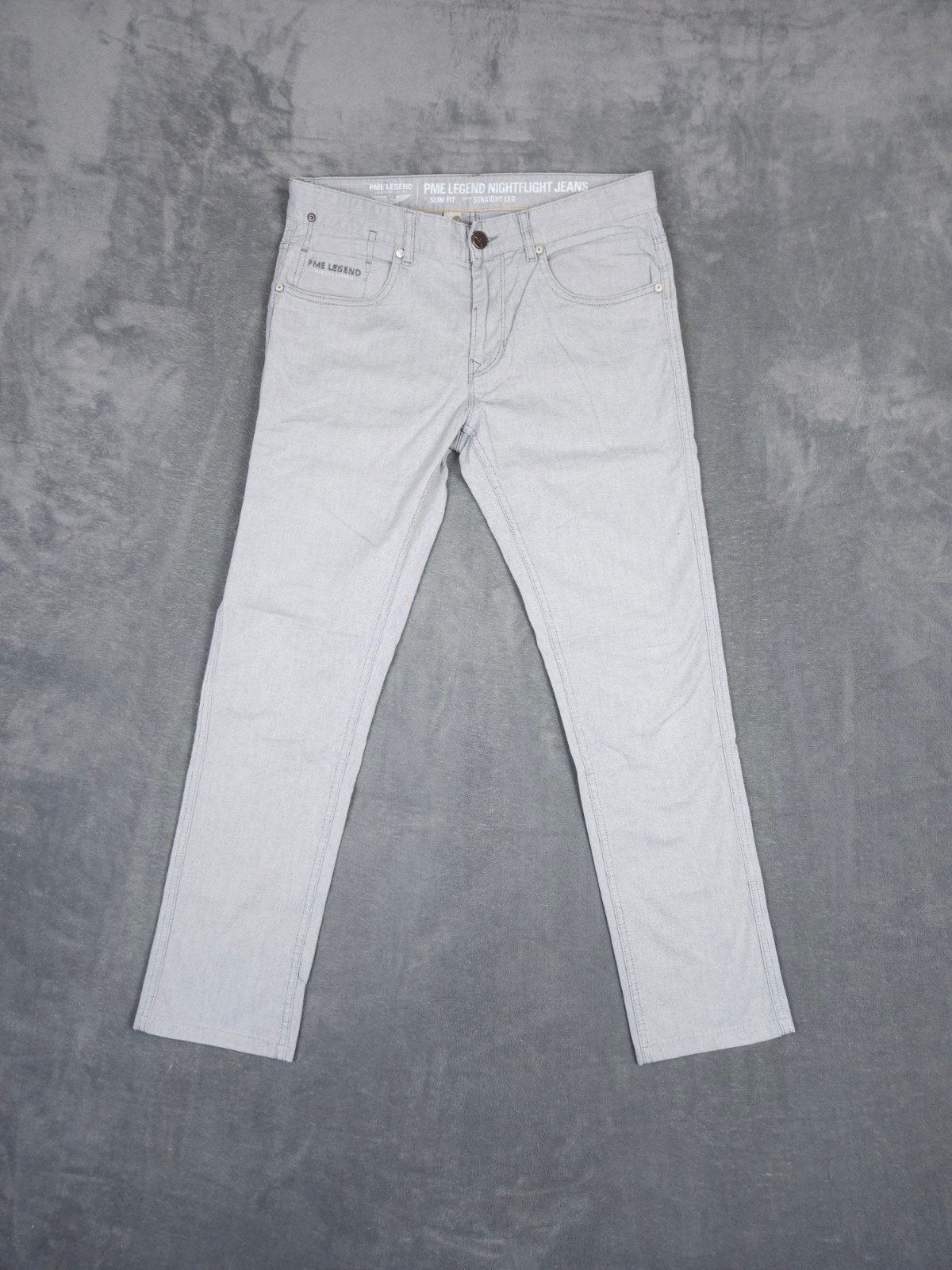 PME Legend Broek Nightflight W32 L30 Slim Fit Blauw Grijs, Kleding | Heren, Broeken en Pantalons, ., Zo goed als nieuw, ., Pme Legend