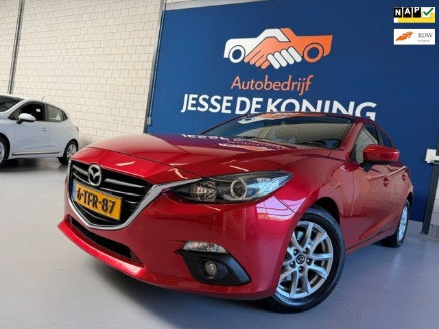 Mazda 3 2.0 TS automaat / bj.2014 / dealer onderhouden / nav, Auto's, Stof, Gebruikt, 4 cilinders, Origineel Nederlands