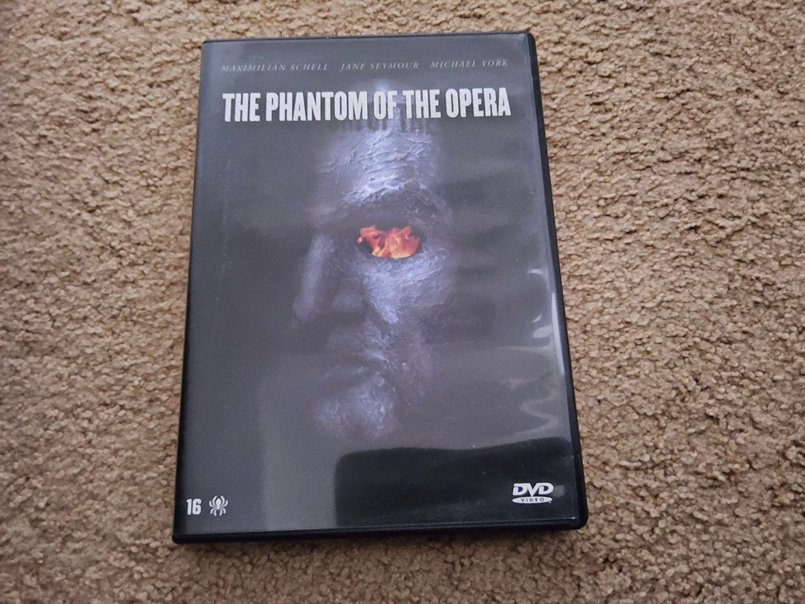 The Phantom of the Opera DVD - Klassieke Horrorfilm, Engels, Vanaf 16 jaar, Nederlands, Ophalen of Verzenden