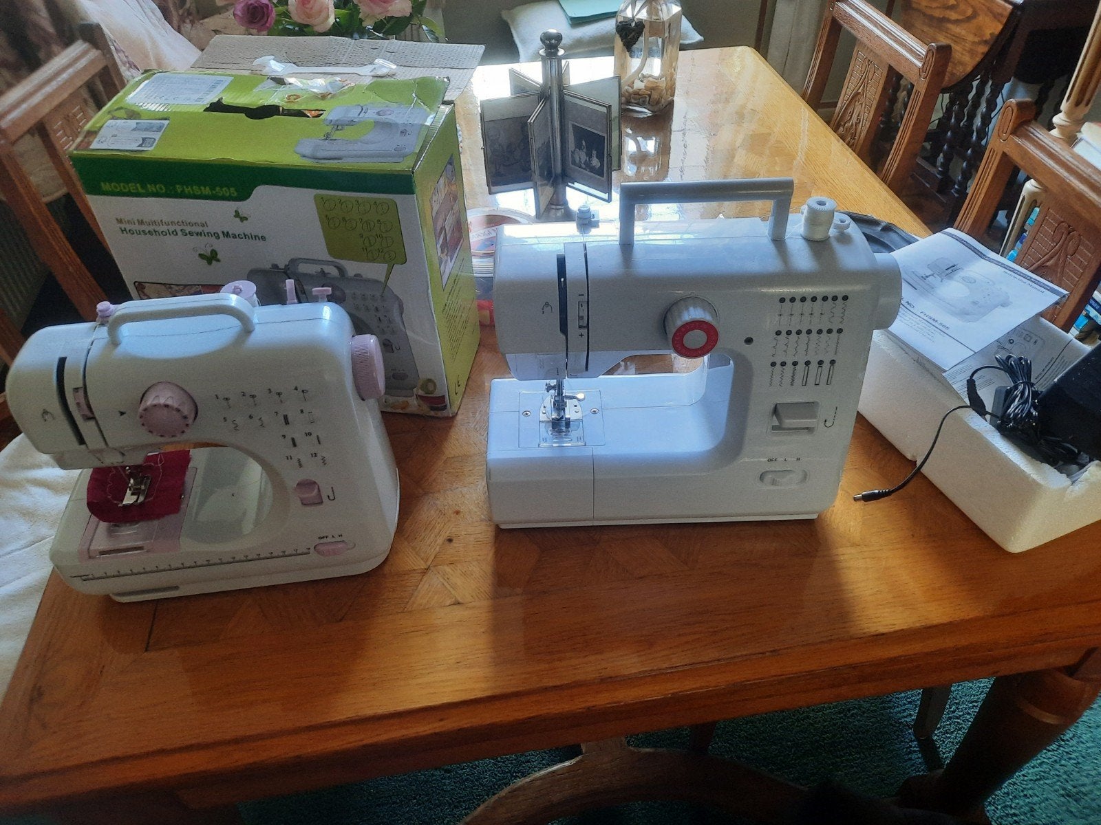 2 stuks naaimachine. Werken perfect. Incl voetpedaal., Ophalen, Gebruikt, Naaimachine, Overige merken