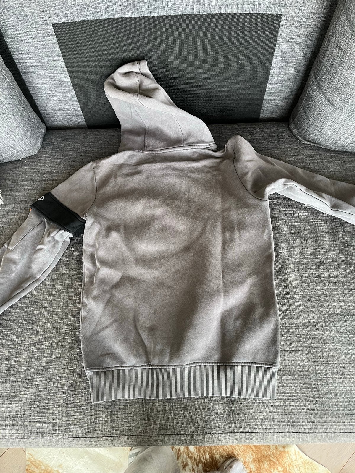 Black Bananas Hoodie - Goed in staat, Ophalen of Verzenden, Zo goed als nieuw, Overige maten, Grijs