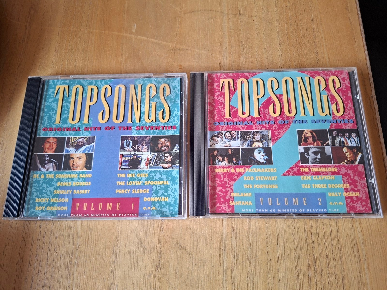 TOPSONGS Original Hits Of The Seventies 2 CD's, Ophalen of Verzenden, Zo goed als nieuw, Pop
