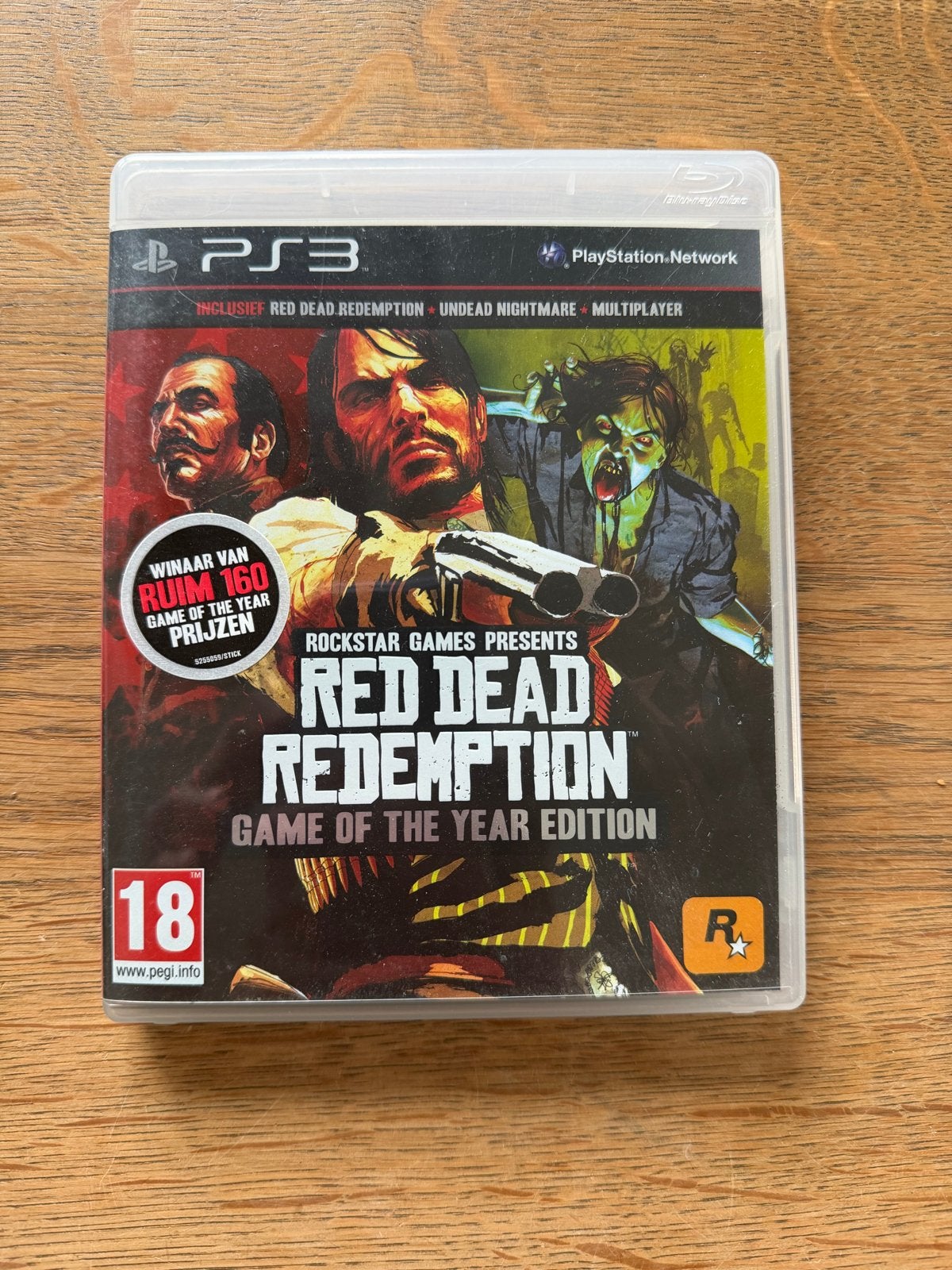 Red Dead Redemption: Game of the Year Edition PS3, Avontuur en Actie, Online, Vanaf 18 jaar, 1 speler