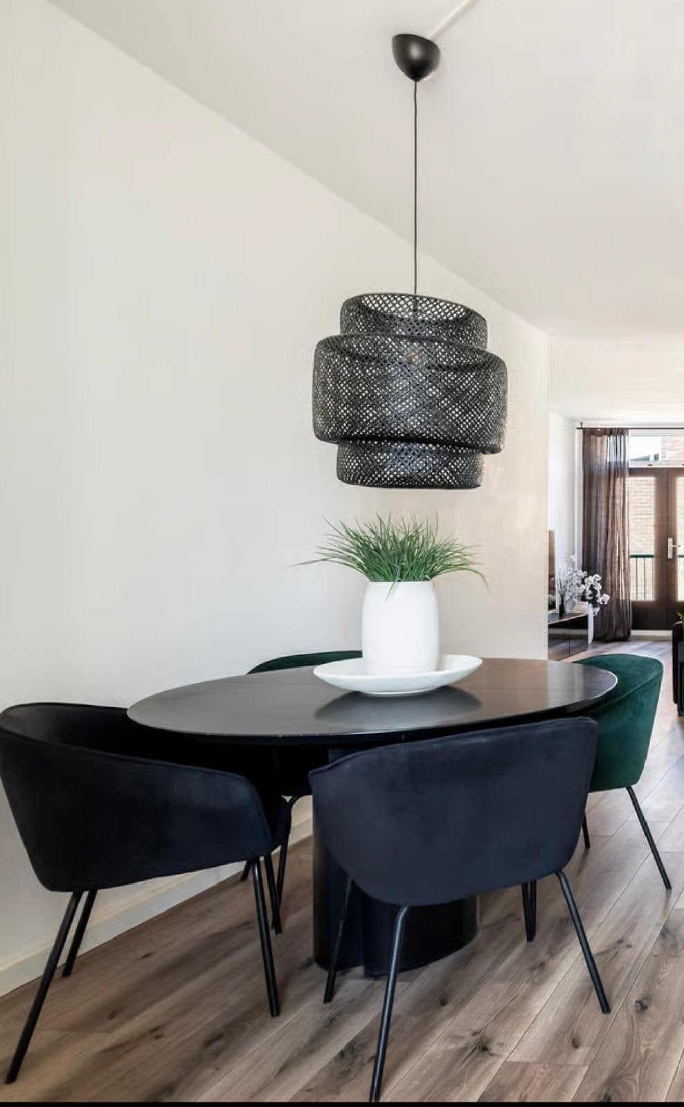 Tafel + stoelen, Ophalen, Zo goed als nieuw, Rechthoekig, 50 tot 100 cm