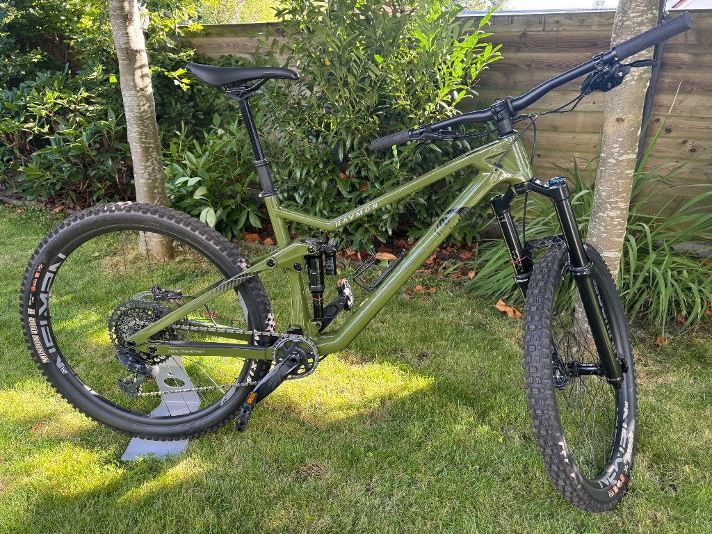 Raymon FullRay Carbon Enduro 29 – Maat L – Carbon – GX Eagle, Fietsen en Brommers, Zo goed als nieuw, Schijfrem, 53 tot 57 cm