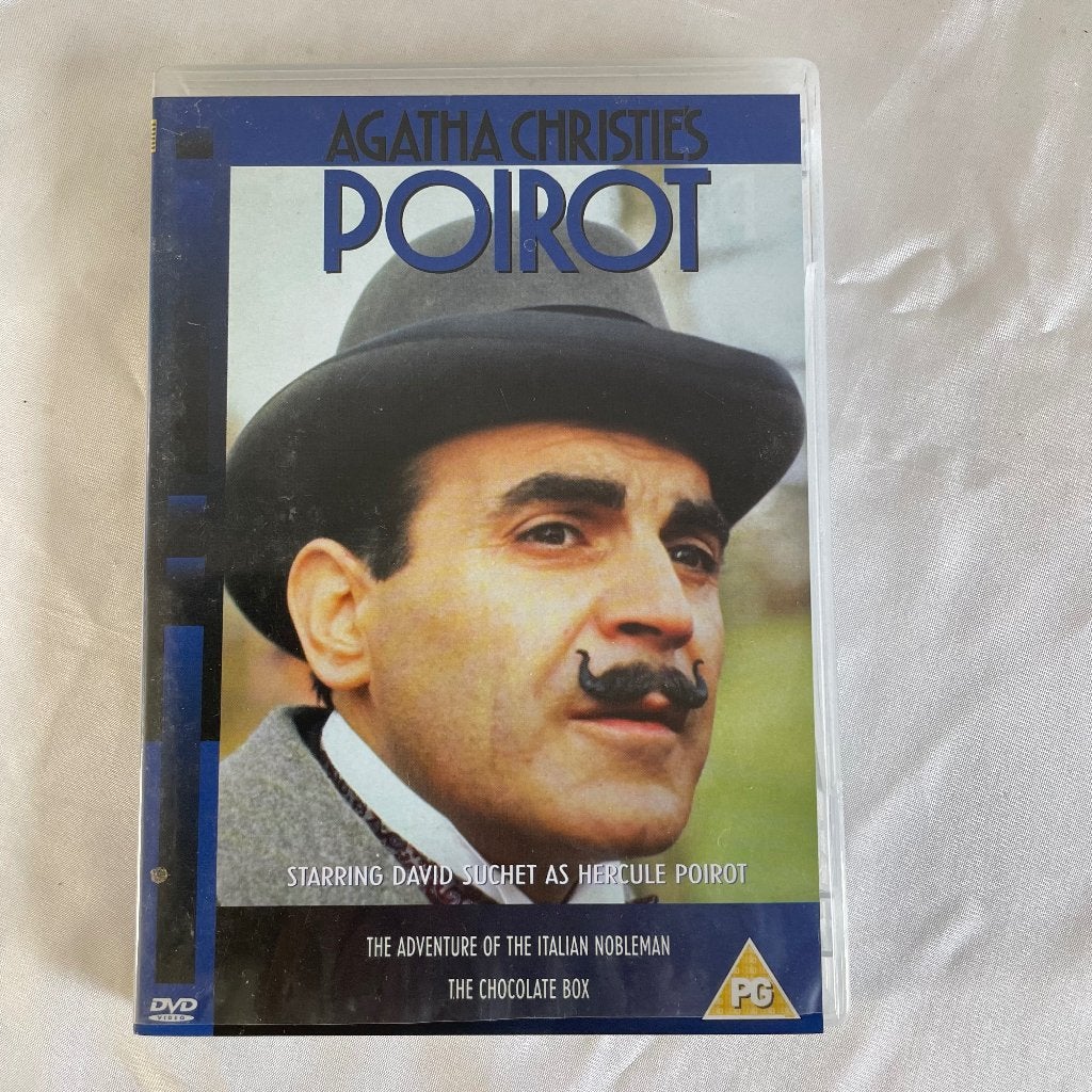 Agatha Christie’s Poirot DVD – 2 afleveringen, Misdaad, Alle leeftijden, Ophalen of Verzenden, Gebruikt