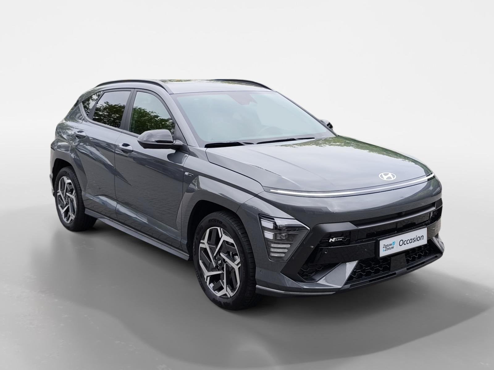 Hyundai Kona 1.6 GDI HEV N Line | Als nieuw! | Vol opties! |, Auto's, 12 maanden, 137 pk, Gebruikt, Euro 6
