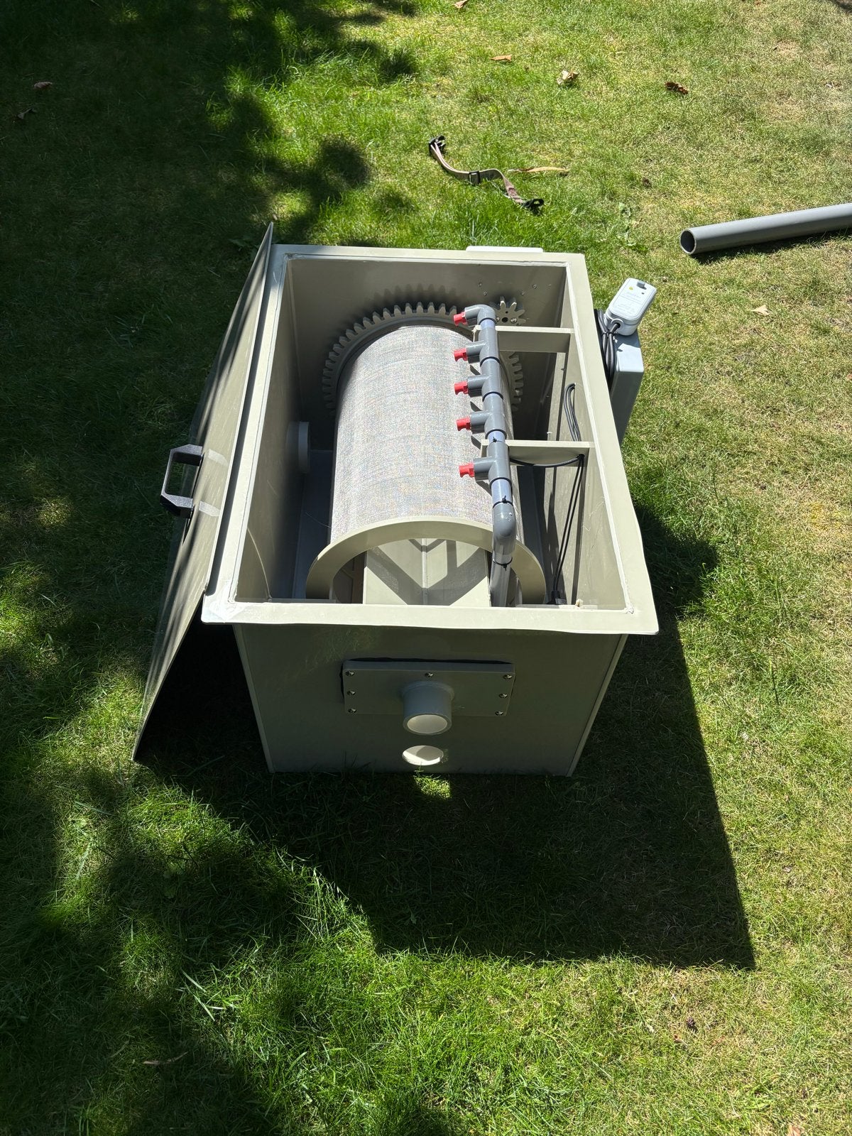 Nieuw Trommelfilter voor Efficiënte Vijverreiniging, Ophalen of Verzenden, Nieuw, Vijverfilter