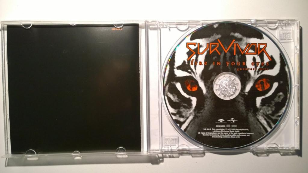 Survivor - Fire In Your Eyes (Greatest Hits), Ophalen of Verzenden, Zo goed als nieuw, Poprock