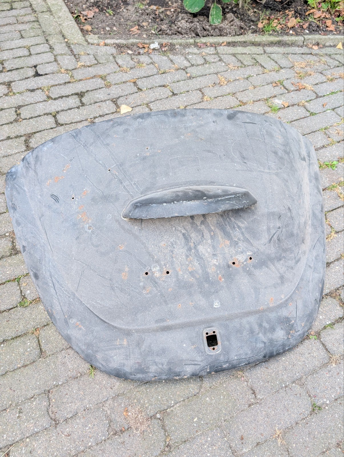 achterklep vw kever, Ophalen
