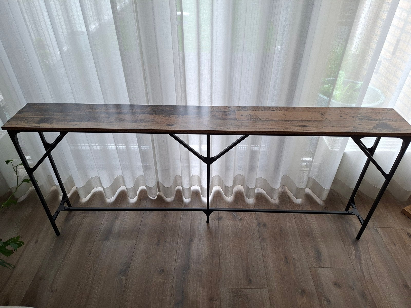 Haltafel / side table, Ophalen, Minder dan 25 cm, Rechthoekig, 150 tot 200 cm