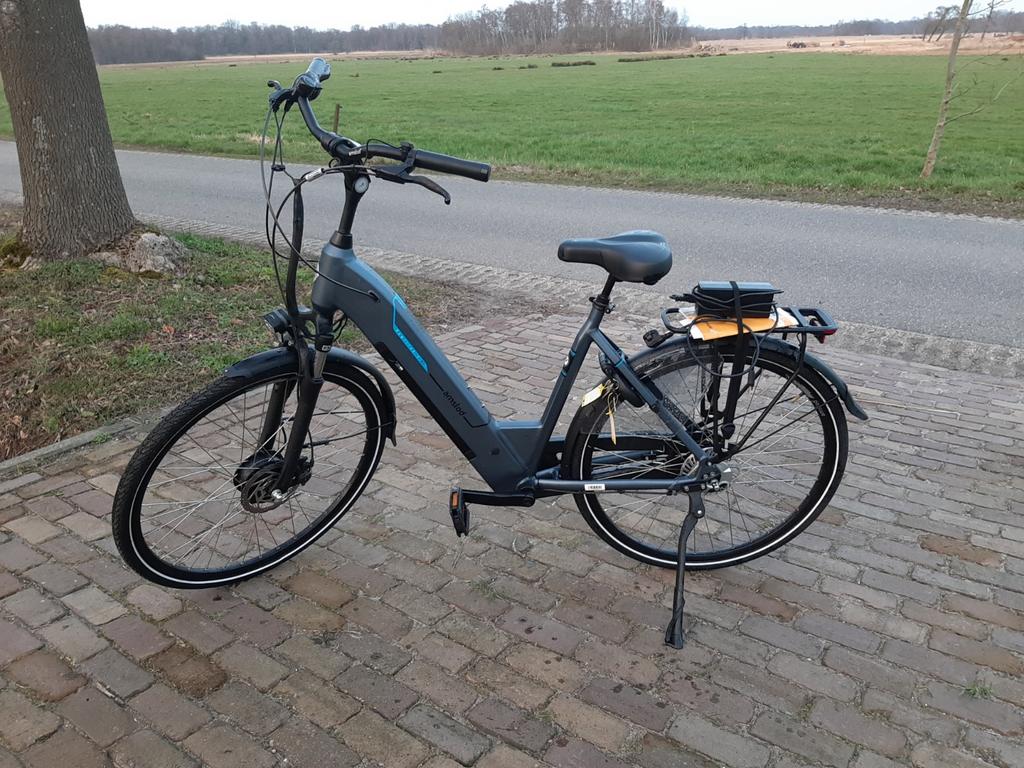 Amslot Hamilton FM-V, Fietsen en Brommers, Nieuw, 50 km per accu of meer, 55 tot 59 cm, Ophalen