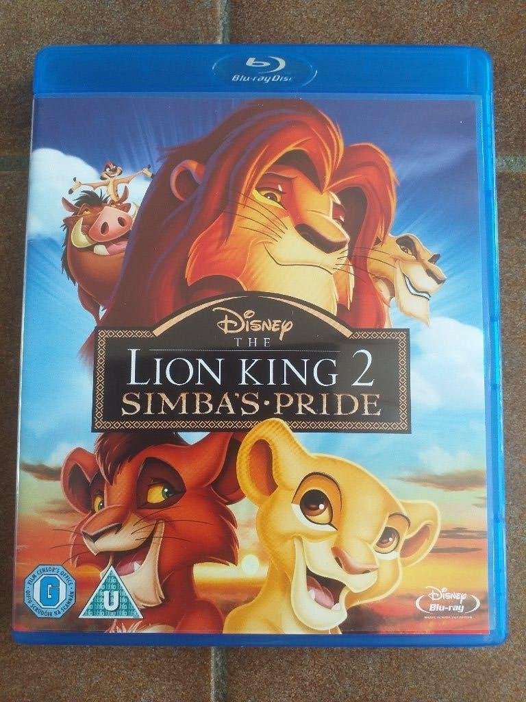 The Lion King 2 Simba's Pride Bluray, Cd's en Dvd's, Ophalen of Verzenden, Zo goed als nieuw, Tekenfilms en Animatie