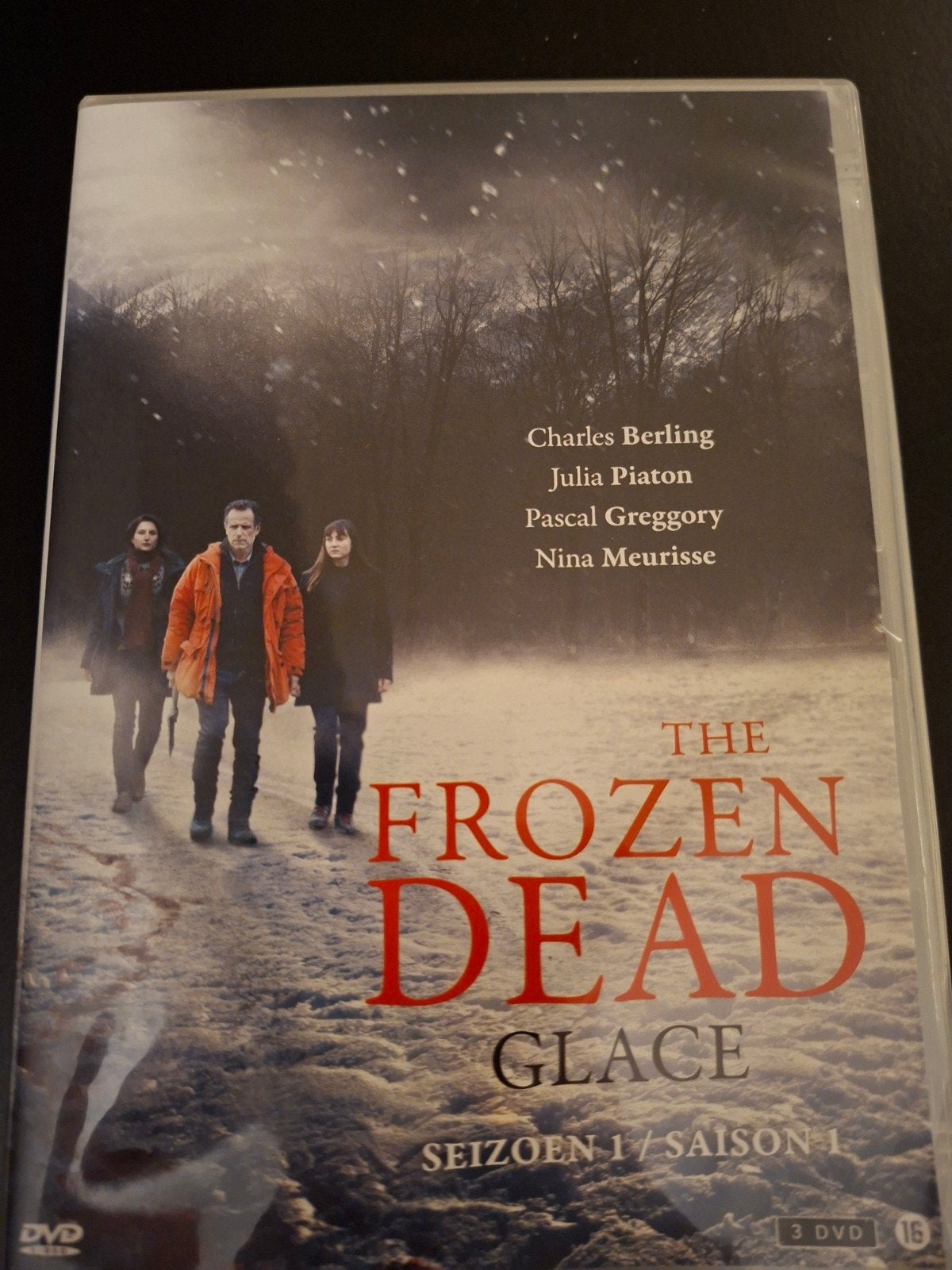 The frozen dead / Glace, verfilming van boek Bernard Minier, Vanaf 16 jaar, Ophalen of Verzenden, Zo goed als nieuw, Detective en Krimi