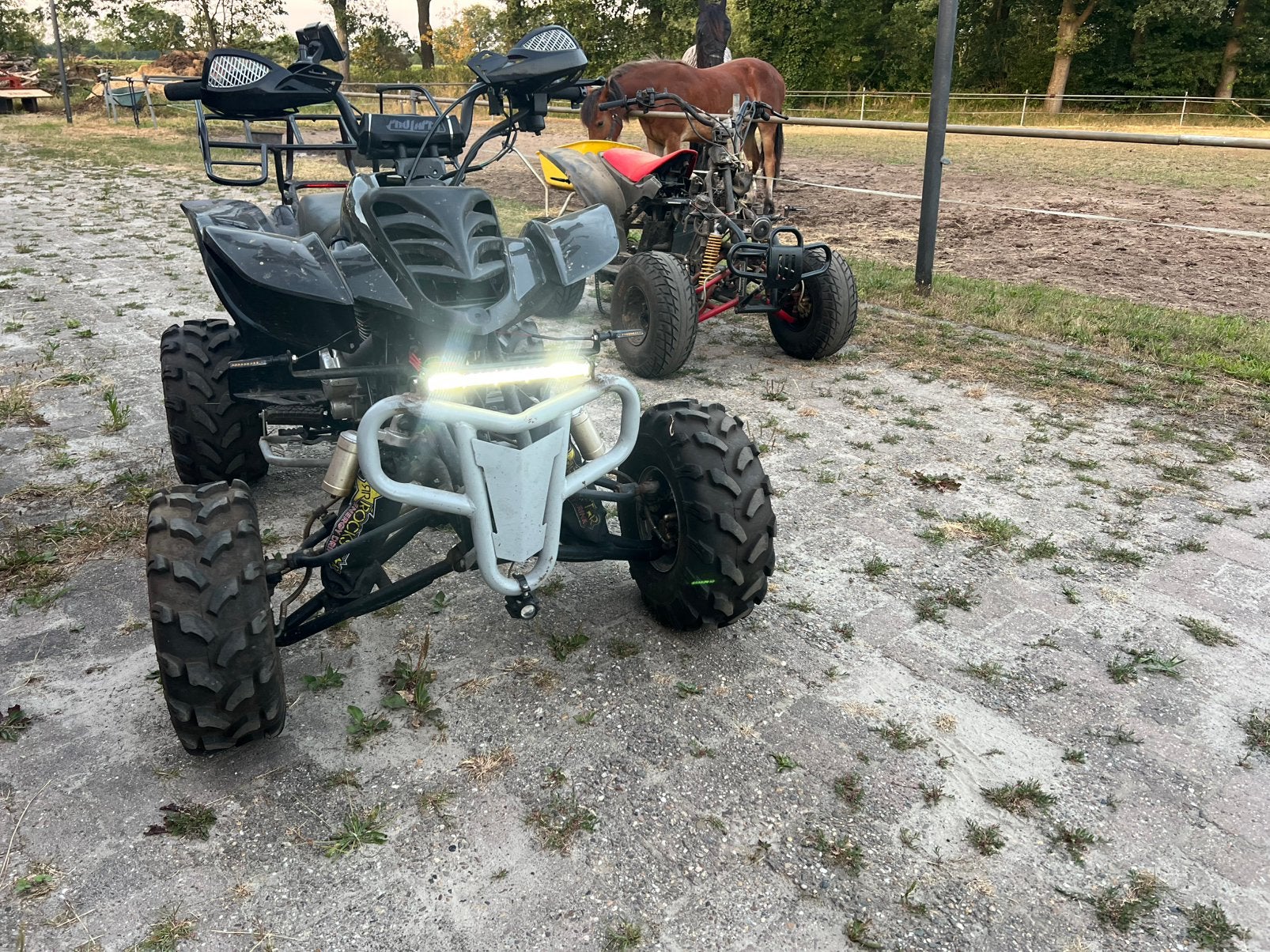 Quad 250cc en 150cc op kenteken, Ophalen, Gebruikt