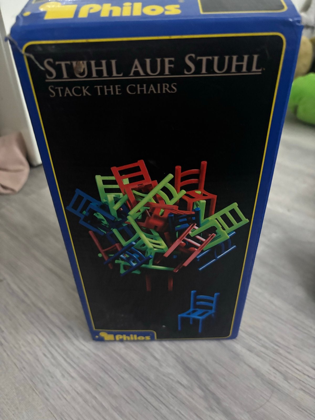 Stuhl auf Stuhl / Stack the Chairs - Balansspel, Drie of vier spelers, Ophalen of Verzenden, Zo goed als nieuw