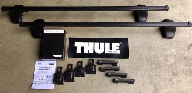 Thule dakdragers, Auto diversen, Dakdragers, Ophalen, Gebruikt