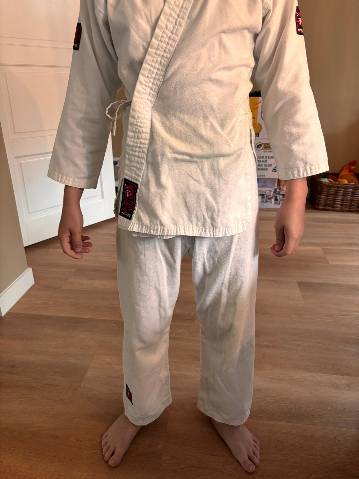 Matsuru Judo/Karate Pak Maat 140, Ophalen, Gebruikt, Judo, Vechtsportpak